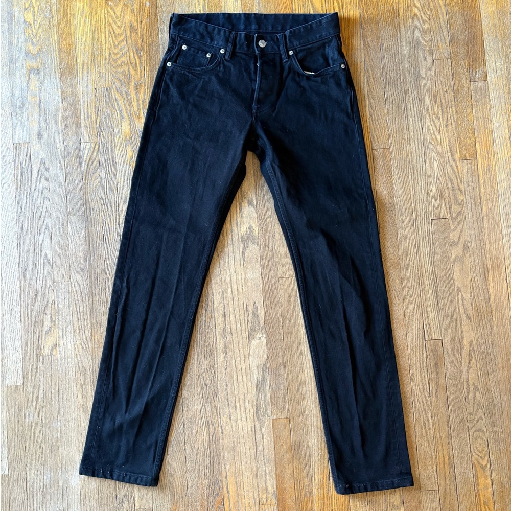 Buck Mason Ford Standard 13oz Double Dipped Denim Men's Black Jeans
